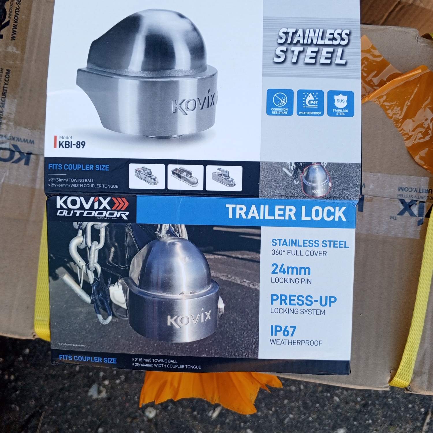 противоугонный замок блокировка сцепного устройства прицепа