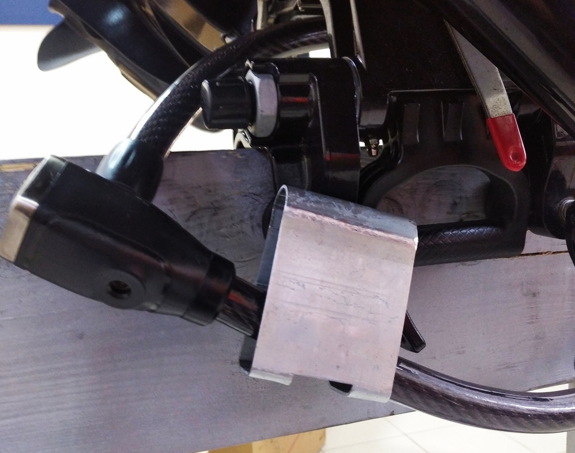 Тросовый замок с сигнализацией Тросовый замок с сигнализацией